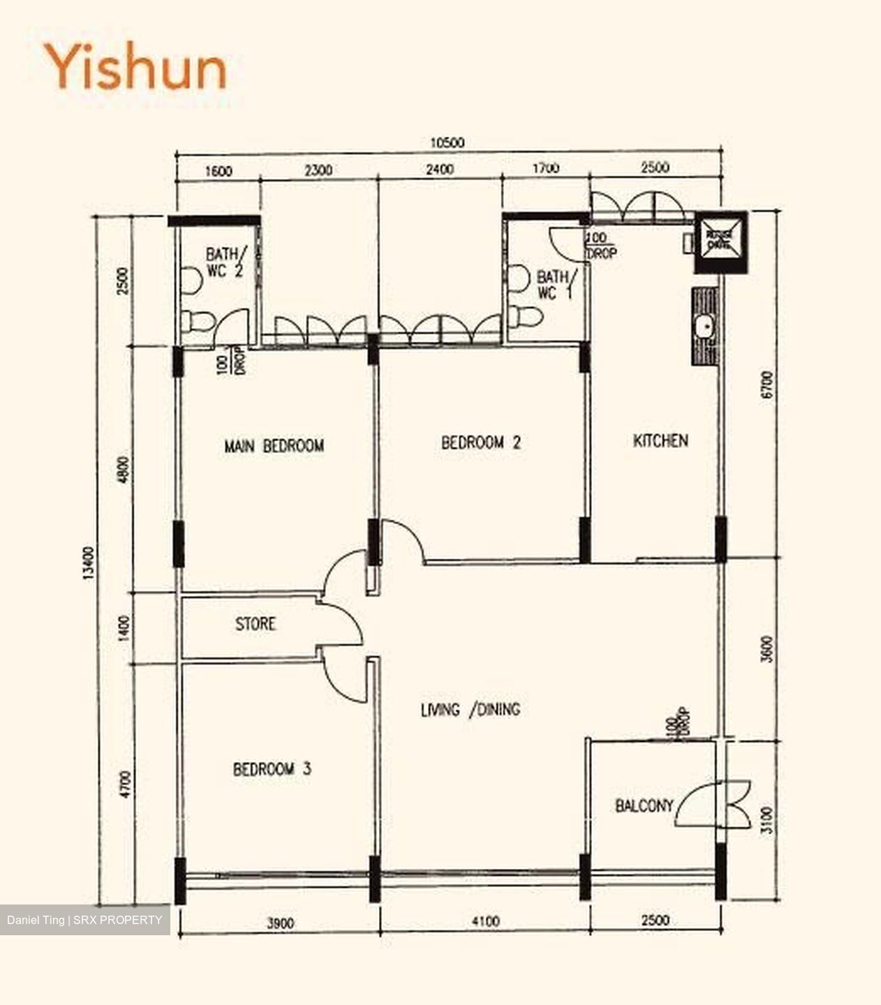 Blk 805 Khatib Gardens (Yishun), HDB 5 Rooms #452533151